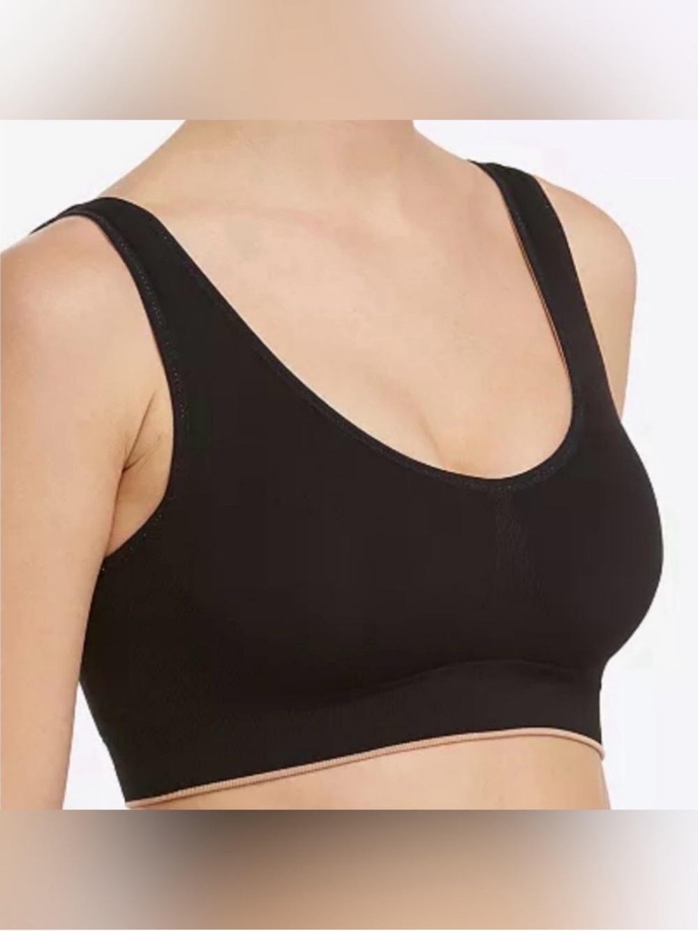 NEW SPANX Breast of Both Worlds Reversible Comfort Bra Black and Nude Beige - Picture 4 of 12
